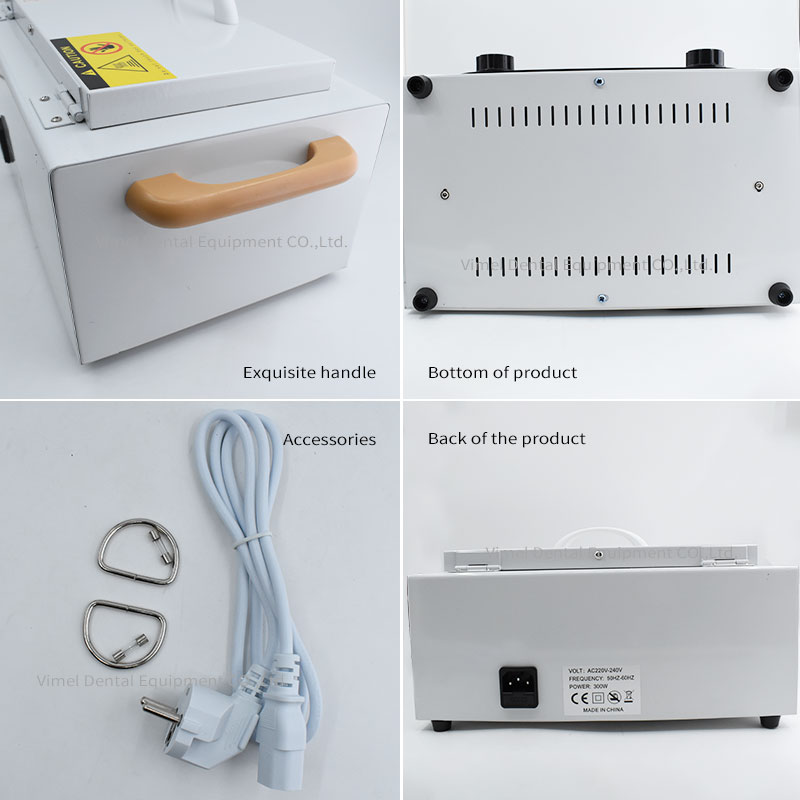 Autoclave Sterilizer Dental - Boîte de stérilisation portable professionnelle, mini