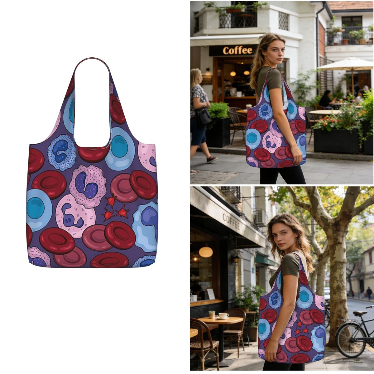 Medical Lab Scientist - Sac fourre-tout en toile pour femme,