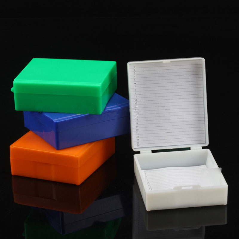 Pathology Slide Storage - Boîte de rangement pour 25 micro-lames