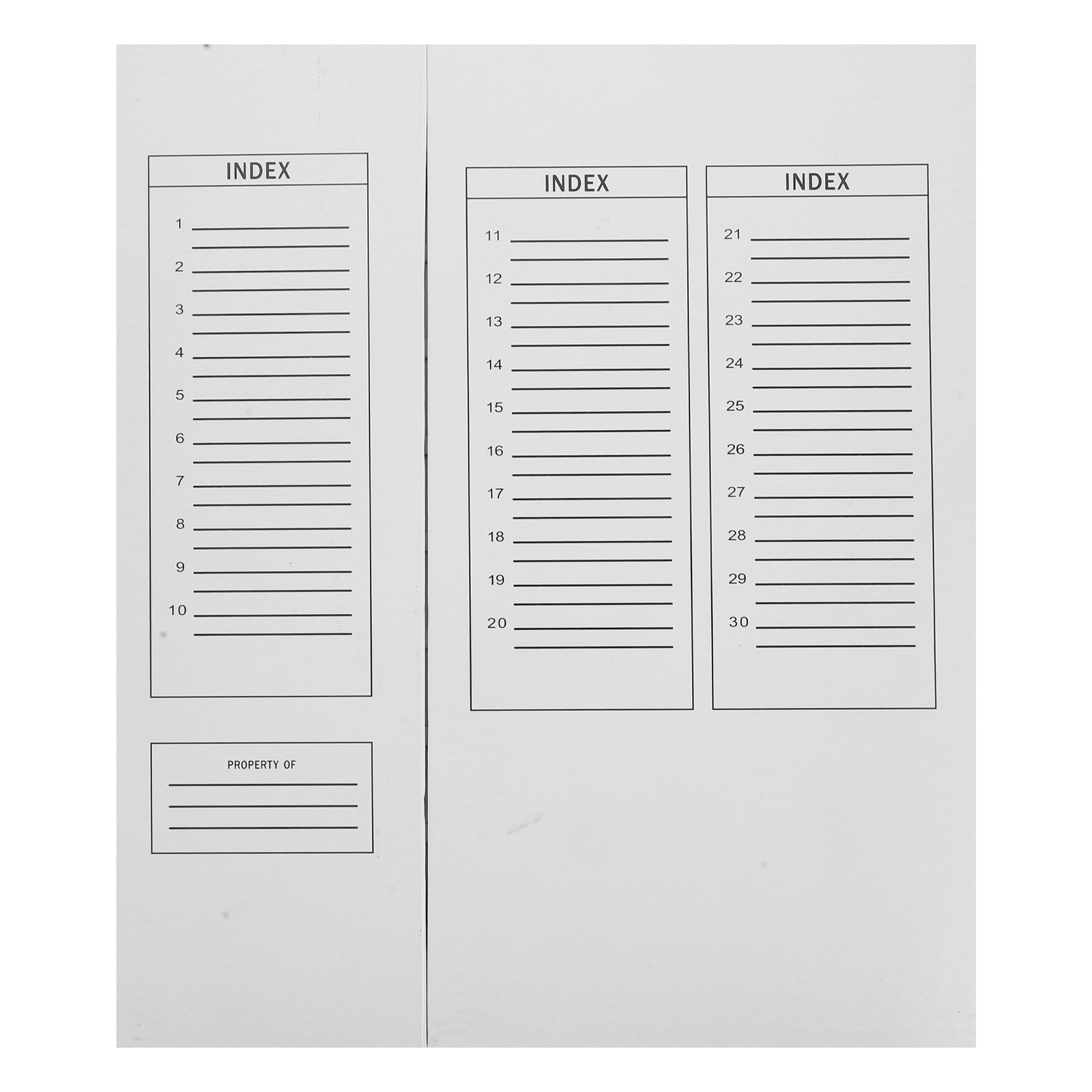 Pathology Slide Storage - Planche de rangement pour lamelles de