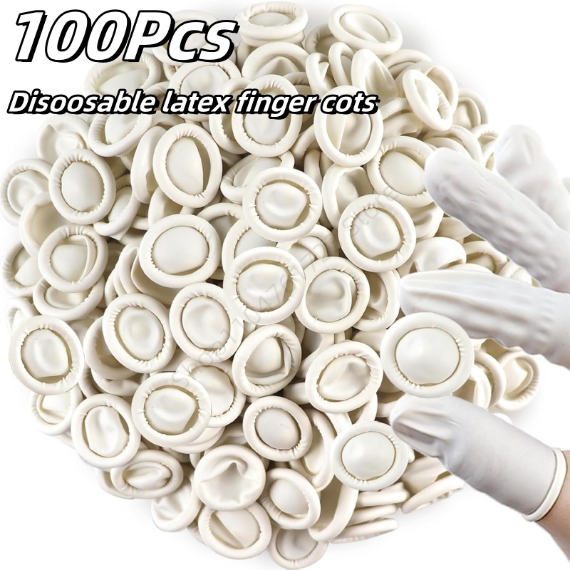 100 Protège-doigts jetables en - Disposable Gloves Nitrile avis et prix